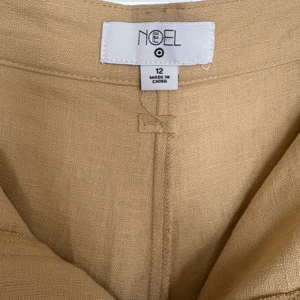 NWT - Fe Noel x Target Women's Yoke High-Rise Harem Pants Khaki - SZ 12 - Picture 3 of 8
